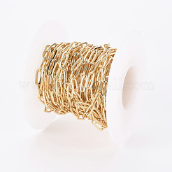 Brass Paperclip Chains&nbsp;CHC-S012-104