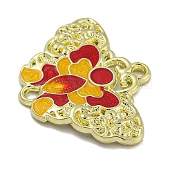 Alloy Enamel Connectors Charms&nbsp;PALLOY-F312-55G-02