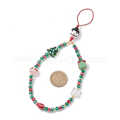 Christmas Snowman Mobile Accessories&nbsp;HJEW-MZ00302