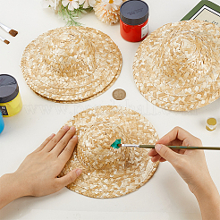 Doll Straw Hat&nbsp;DIY-WH0504-827D