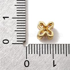 Brass Pave Cubic Zirconia Multi-Strand Links&nbsp;KK-Z131-14G