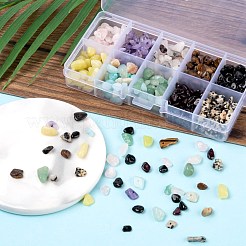 150G 10 Style Natural Gemstone Beads&nbsp;G-FS0002-17