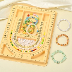 Plastic Rectangle Bead Design Boards&nbsp;TOOL-YW0001-27