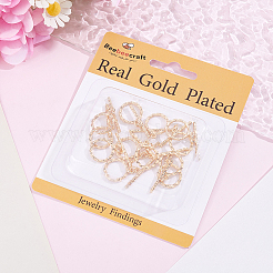 12Pcs Brass Toggle Clasps&nbsp;KK-BBC0025-29