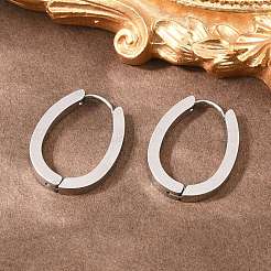 201 Stainless Steel Hoop Earrings&nbsp;EJEW-T056-03P-02