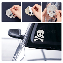 6 Sets Skull Bone Glitter Rhinestone&nbsp;DIY-FH0003-71