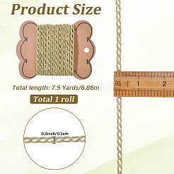 7.5Yards Polyester Lace Trims&nbsp;SRIB-GF0001-54A