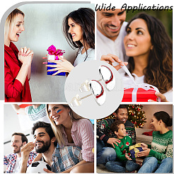 4 Pairs Sport Ball Alloy Stud Earrings for Women&nbsp;EJEW-BBC0001-52A