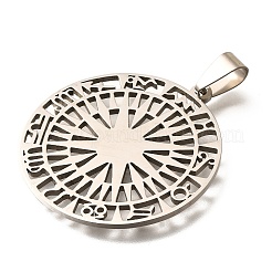 201 Stainless Steel Pendants&nbsp;LS-STAS-R152-01P-02