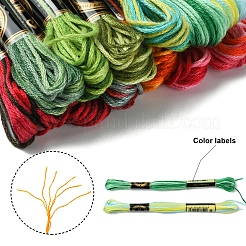 6-Ply Polyester Embroidery Floss&nbsp;OCOR-FZ0001-01C