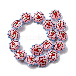 Baking Paint Glass Enamel Beads&nbsp;LAMP-K039-34H