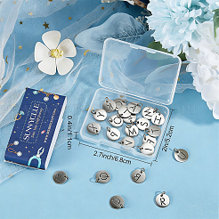 1 Set 201 Stainless Steel Charms&nbsp;STAS-SC0021-40