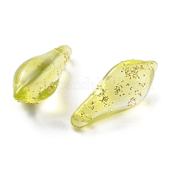 Handmade Gold Sand Lampwork Beads&nbsp;LAMP-M024-01C