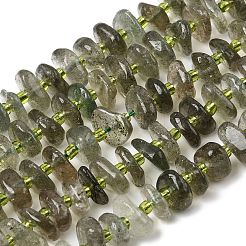 Natural Green Quartz Beads Strands&nbsp;G-L649-C03-01