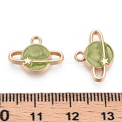 Alloy Enamel Pendants&nbsp;ENAM-T009-66A-RS