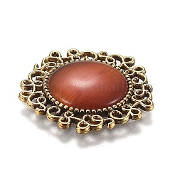 Hollow Retro Plastic Imitation Cat Eye Cabochons&nbsp;LS-KK-Z004-01G-AG