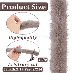 Faux Fur Chenille Stick Fabric Roll for Christmas Tree Decor or Wreath Bows Craft&nbsp;FIND-WH20003-95H