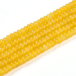Dyed Natural White Jade Beads Strands&nbsp;G-T139-57A-01