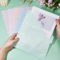 5Pcs PP Plastic Notebook Index Divider Sheets&nbsp;AJEW-WH0609-083A