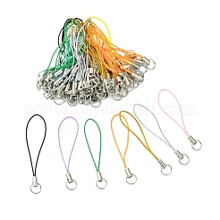 100Pcs Polyester Cord Mobile Straps&nbsp;MOBA-FS0001-02B