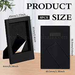 8Pcs Plastic Photo Frame Stand&nbsp;AJEW-FG0004-67A