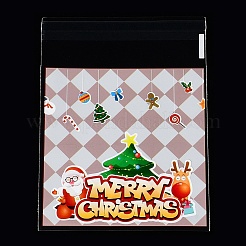 Christmas Theme Plastic Bakeware Bag&nbsp;ABAG-F006-02B