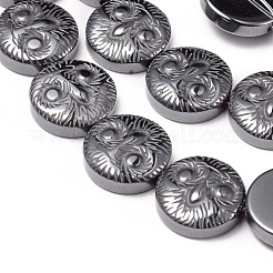 Non-magnetic Synthetic Hematite Beads Strands&nbsp;G-I260-04A