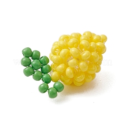 Seed Beads Beaded Charms&nbsp;PALLOY-MZ00313