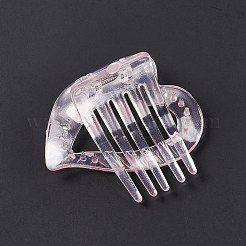 Heart Plastic Claw Hair Clips&nbsp;PHAR-F015-02B