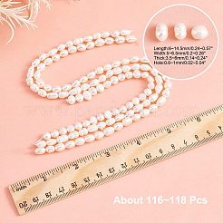 3 Strands 3 Styles Natural Cultured Freshwater Pearl Beads Strands&nbsp;PEAR-NB0001-86