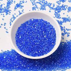 Transparent Electroplate Crushed Glass Craft&nbsp;GLAA-F123-10