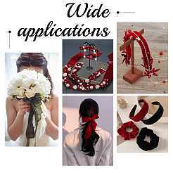 Velvet Ribbon&nbsp;SRIB-WH0006-18M