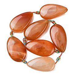 Natural Banded Agate Beads Strands&nbsp;G-F825-E01-01