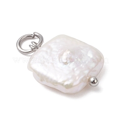 Natural Nucleated Pearl Keshi Pendants&nbsp;PALLOY-JF04626-02