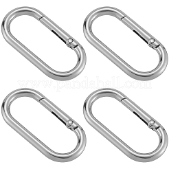 6Pcs Alloy Spring Gate Rings&nbsp;FIND-SP0001-24P