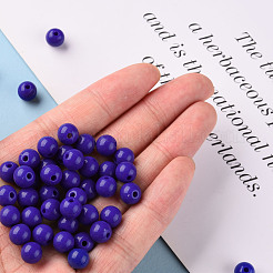 Opaque Acrylic Beads&nbsp;MACR-S370-C8mm-A36