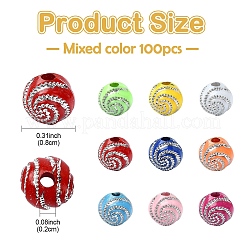 Plating Acrylic Beads&nbsp;PACR-YW0001-20