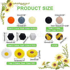 10 Style Silicone Beads&nbsp;SIL-GA0001-07