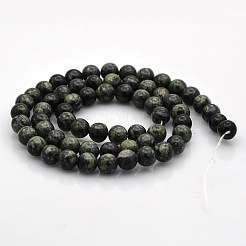Natural Kambaba Jasper Beads Strands&nbsp;G-N0120-09-6mm