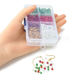 DIY Christmas Theme Earring Making Kit&nbsp;DIY-YW0007-41