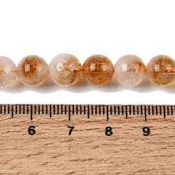 Heated Natural Citrine Bead Strands&nbsp;G-P466-01C-02