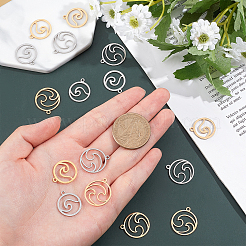 201 Stainless Steel Laser Cut Pendants&nbsp;STAS-UN0014-31