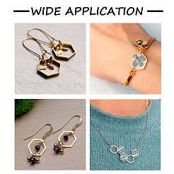 120Pcs 12 Style Alloy Linking Rings&nbsp;FIND-CD0001-01
