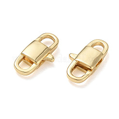 Brass Lobster Claw Clasp&nbsp;KK-CBA50B0-04G