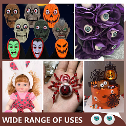 2 Pairs Plastic Craft Eyes&nbsp;DIY-PH0029-60B