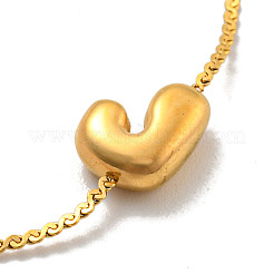 304 Stainless Steel Serpentine Chain Bracelets&nbsp;BJEW-H608-01G-J