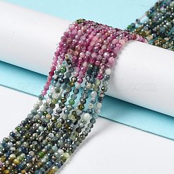 Natural Tourmaline Beads Strands&nbsp;G-P514-A07-01