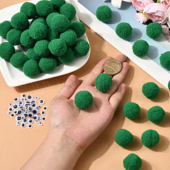 150Pcs Polyester Pom Pom Ball&nbsp;DIY-SC0031-33A