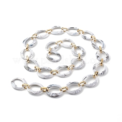 Handmade Imitation Gemstone Style Acrylic Chains&nbsp;AJEW-JB00979-04