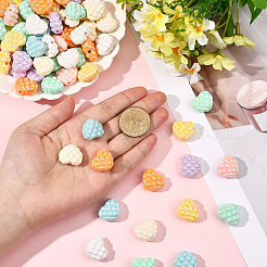 80Pcs Opaque Acrylic Beads&nbsp;OACR-SP0001-95